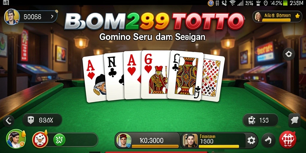 Screenshot menunjukkan gameplay seru dari BOM29TOTO dengan pemain yang bersaing.
