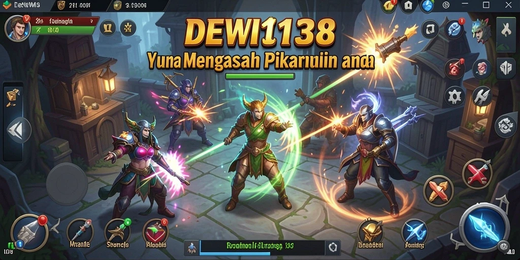 Screenshot gameplay DEWI138 menampilkan aksi strategi yang mendebarkan.
