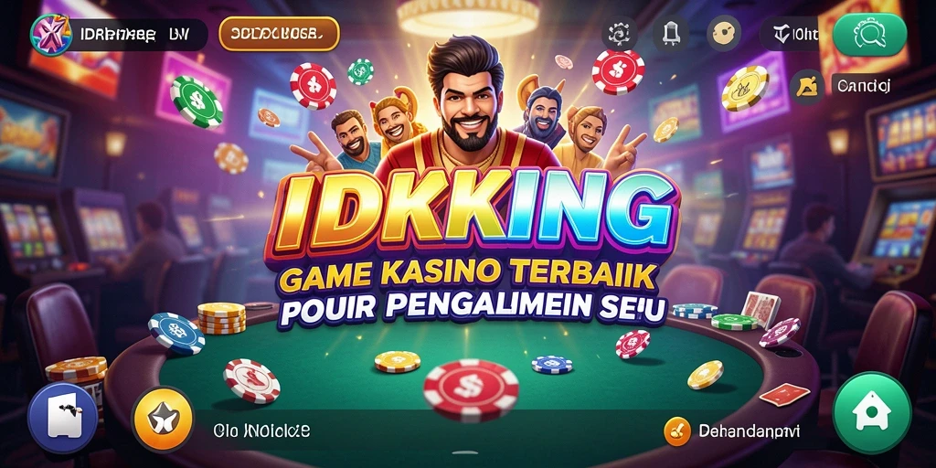 Gameplay seru dengan beragam pilihan permainan Kasino di IDRKING.