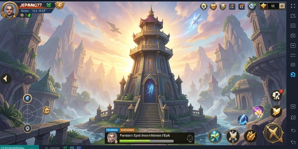 Gameplay menakjubkan dari JEPANG77 dalam pertempuran Tower Defense.