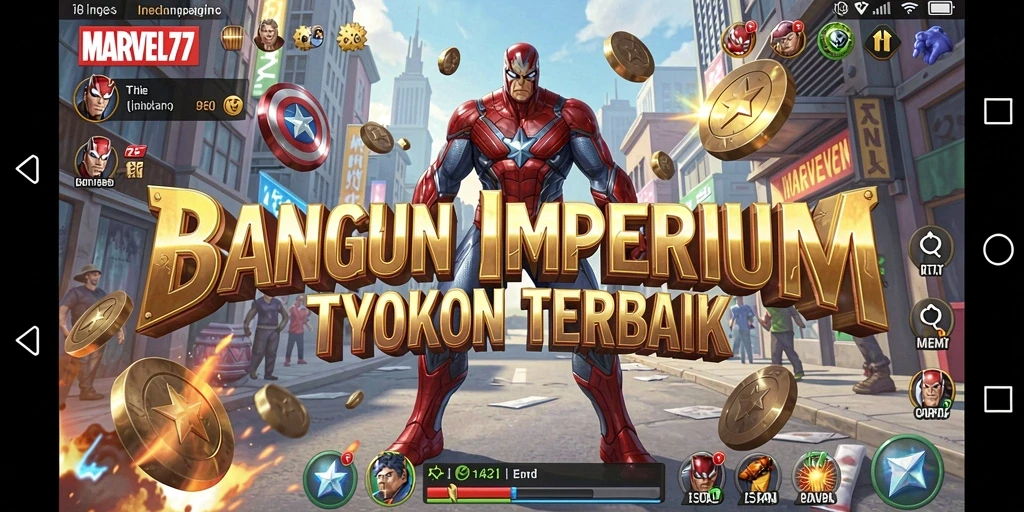 Tampilan gameplay <strong>MARVEL77</strong> yang menarik dan interaktif.