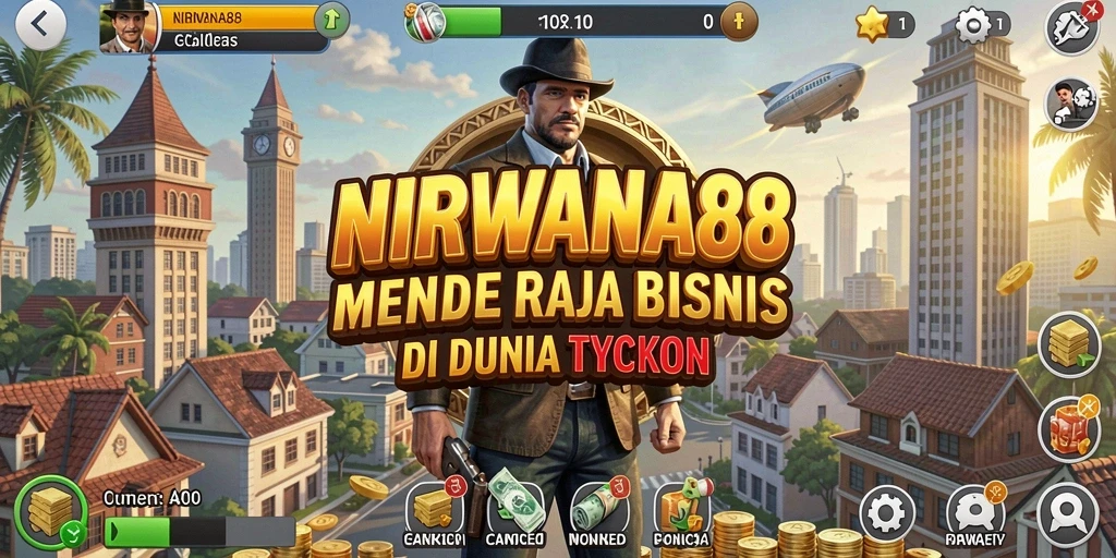 Tampilan menarik dari gameplay Tycoon NIRWANA88.