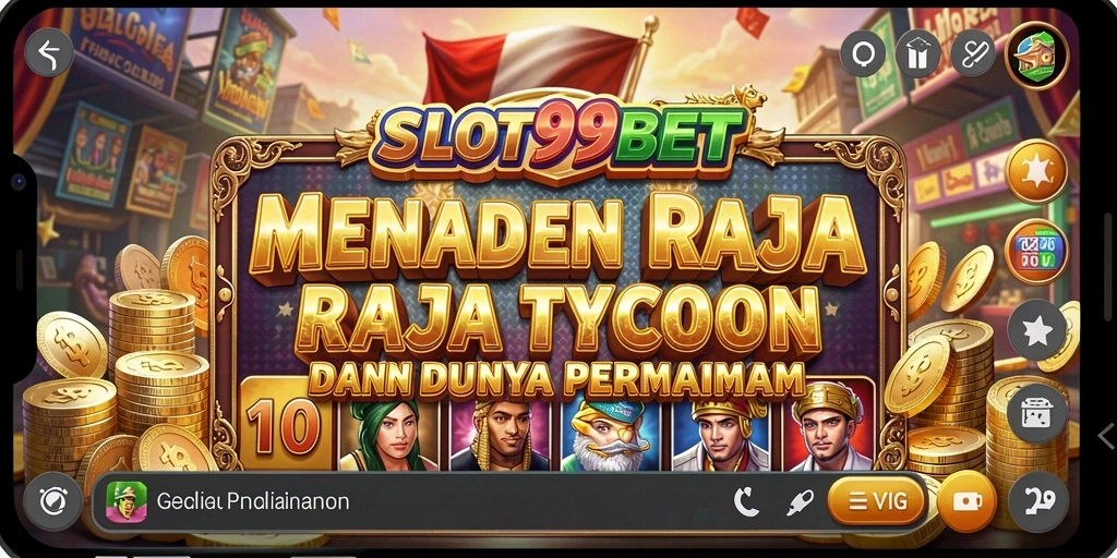 Tangkapan layar SLOT99BET yang menunjukkan aksi gameplay Tycoon yang seru.