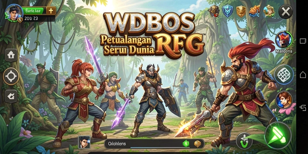 Gameplay WDBOS yang menegangkan saat bertarung melawan raja monster.